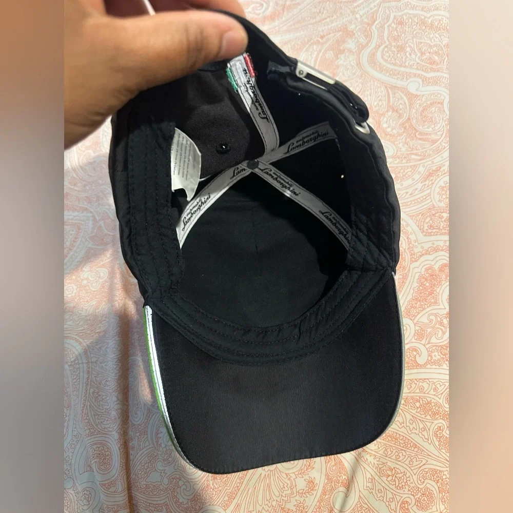Lamborghini Black and Green Men’s Cap in excellent condition - Picture 8 of 11